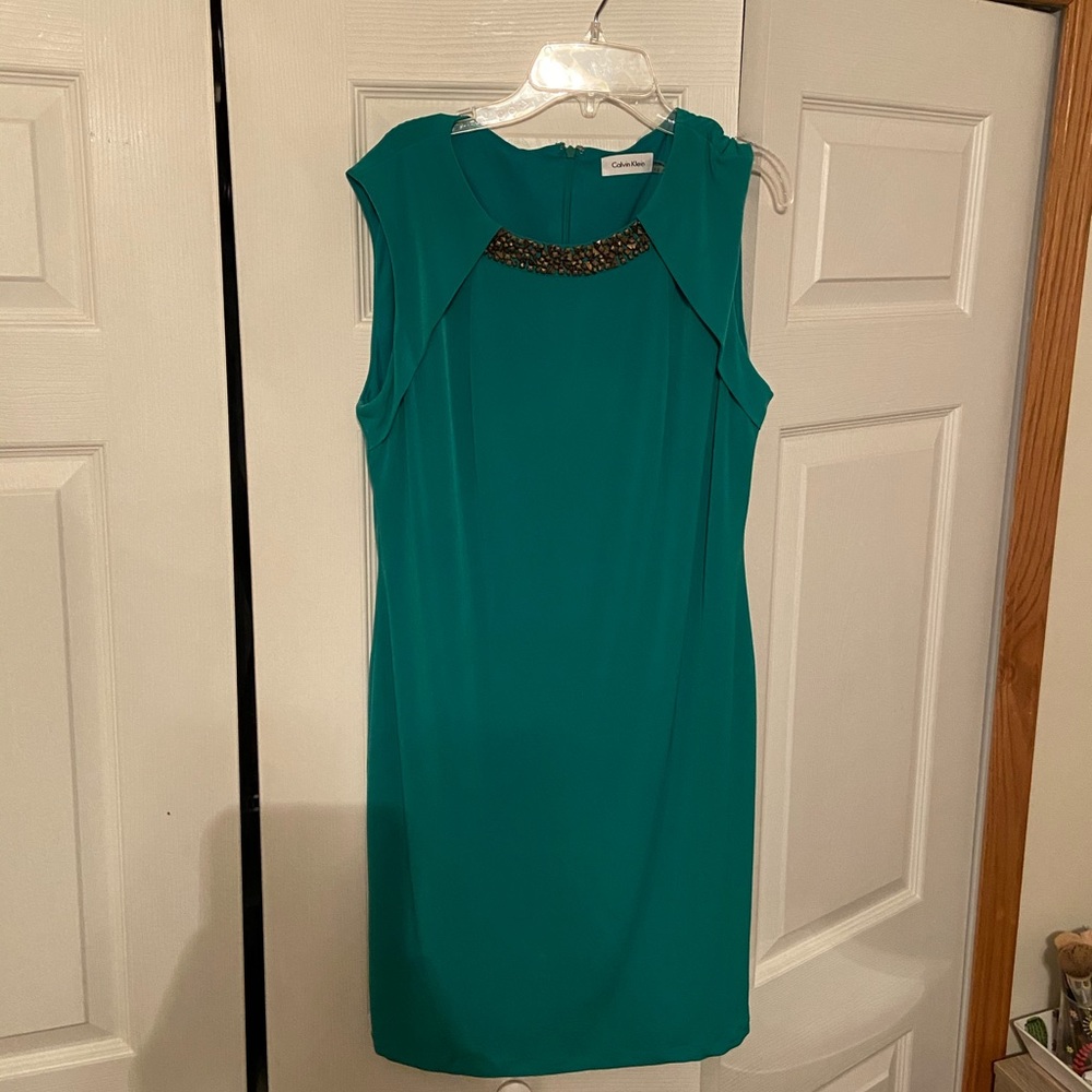 Green Calvin Klein Dress